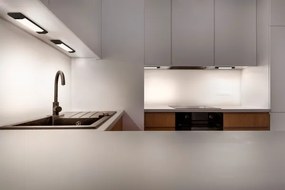 Osram - LINEAR EDGE LED/4W/230V 30 cm, corp de iluminat sub dulap, reglabil, cu senzor, negru