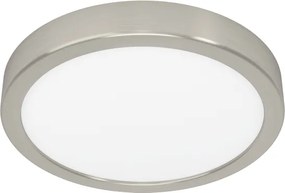 Eglo 901381 - Plafonieră LED FUEVA-Z RGBW dimabilă, sticlă fumurie, LED/11,2W/230V 21,1cm IP44 crom