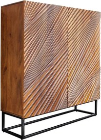 Comoda cu fronturi 3D design modern LINE ART 120cm