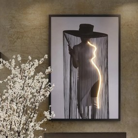 Tablou de perete decorativ cu iluminat Diva