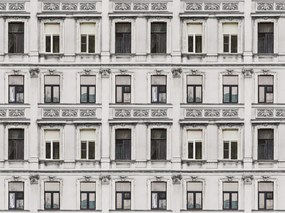 Fototapet, Rue Relief, White, Rebel Walls