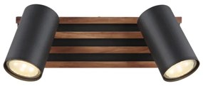 Spot Globo 57909-2 KAYDEN 2xGU10/25W/230V negru