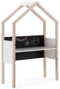 Birou de copii din lemn de pin 40x100 cm Roxana – Marckeric