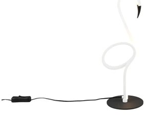 Veioză albă LED (înălțime 35 cm) Ingo – Trio