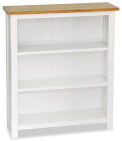 247057 vidaXL Bibliotecă cu 3 rafturi, 72 x 22,5 x 82 cm, lemn masiv stejar