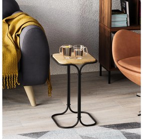 Măsuță de cafea Museli 2 (negru + natural) . 1093156