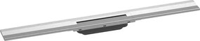 Capac pentru rigola de dus Hansgrohe RainDrain Flex 80 cm ajustabila inox periat