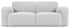 Canapea gri deschis cu tapițerie din stofă bouclé 170 cm Molino – Micadoni Home