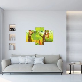 Tablou - Maimuțe (90x60 cm)