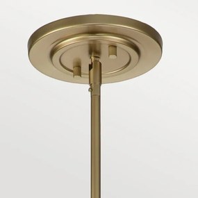 Feiss FE-FUSION-P-L-PNBR - Candelabru cu tijă FUSION, 3xE27/40W/230V, auriu