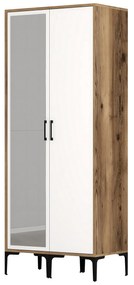 Dulap de haine Kiara RS (Nuc + Alb). 1088542