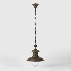 Lustra stil nautic din alama si sticla Al Mare