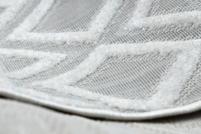 Covor Structural SOLE D3851 Boho, caro - țesute plate bej