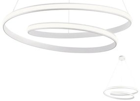 Redo 01-1795 - Lustră LED dimabilă suspendată pe cablu TORSION, 40 W, 230 V, albă