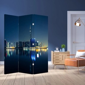 Paravan - Orașul nocturn (126x170 cm)