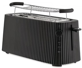 Prăjitor de pâine Plissé, pulmonar, album - Alessi Culoare: negru