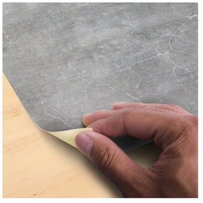 Autocolant de podea Ambiance Waxed Concrete, 60 x 60 cm