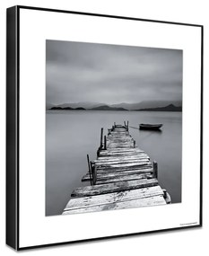 Tablouri 4 buc. 30x30 cm Silence by the Water – knor