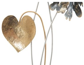 Decorațiune de perete Mauro Ferretti Simply, alb - negru