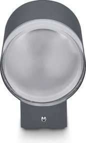 Brilagi - Aplică de perete LED RGBW pentru exterior MATERA 1xGU10/6W/230V antracit IP54