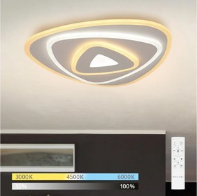 Brilagi - Plafonieră LED Modern Mini, 45W, 230V, 3000-6000K, cu telecomandă