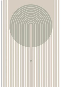 Tablou modele elegante cu cercul Mid-Century