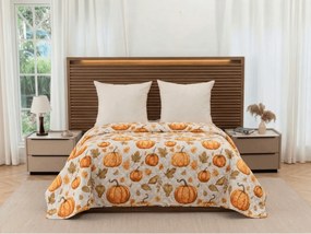 Cuvertura de pat AUTUMN PUMPKINS, colorat Dimensiune: 220 x 240 cm