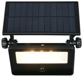 Corp de iluminat pentru exterior LED de perete cu senzor de mișcare solar (înălțime 15,5 cm) Moura – Trio