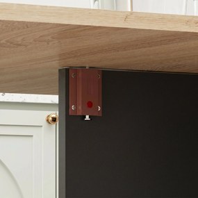 HOMCOM Masă Pliabilă pentru 4-6 Persoane, cu 2 Roți, Masă Rabatabilă cu 2 Rafturi pentru Depozitare, 140x75x74 cm, Negru | Aosom Romania