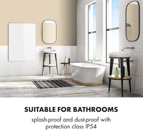 Klarstein Wonderwall Air Art 96, încălzitor cu infraroșu, 120 x 81cm, 960 W, montat pe perete, telecomandă, alb