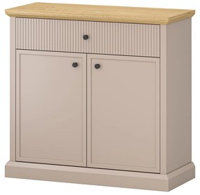 Comodă Indices 2 (taupe + stejar pietros) . 1116869