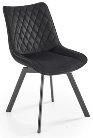 Scaun de bucaterie Oleg, negru