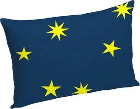 Set Alcam 2 perne microfibra 50x70 cm si pilota matlasata 180x200 cm, Moon Night