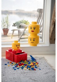 Cutie depozitare LEGO® Silly S, galben, ⌀ 16,3 cm