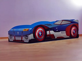 Pat Captain America pentru saltea 200x100 cm