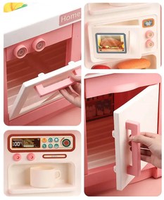 Bucatarie de jucarie vis, roz