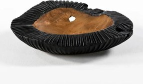 Decoratiune, Vas decorativ din lemn Bowl 40, natur/ negru 20603/00 TN