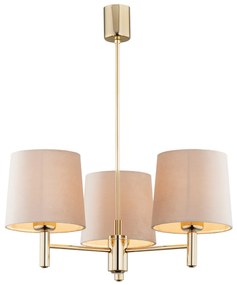 Candelabru modern design elegant PONTE 3L bej