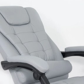 Scaun directorial cu suport de picioareOFF 418 gri