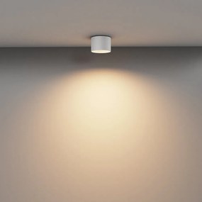 Spot LED aplicat design tehnic Vega D-9cm alb