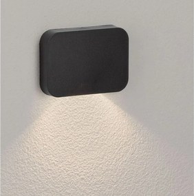 Spot aplicat lumina LED ambientala IP65 SENDO negru