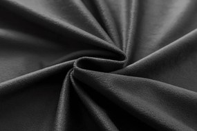 Draperie din catifea Culoare gri inchis, VELVET 140x250 cm