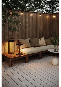 Felinar cu LED negru solar/cu USB (înălțime 53 cm) pentru exterior Pure – Markslöjd