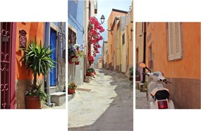Tablou cu strada din Sardinia (90x60 cm)
