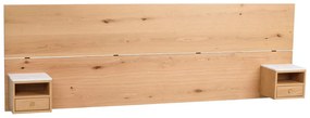 Tăblie de pat în culoare naturală din lemn de stejar 240x79 cm Whitmore – Rowico