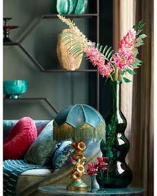 Abajur în culoarea petrol ø 35 cm Malacia – Light &amp; Living