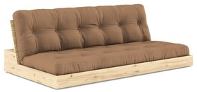 Canapea maro extensibilă 196 cm Base – Karup Design