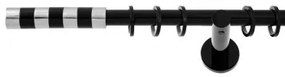 Galerie SIMPLA PRINDERE PERETE PICIOR UNIVERSAL 19 mm SIGMA NEGRU (Alege marime: 140 cm)