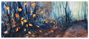 Tablou - Razele solare de toamnă (120x50 cm)