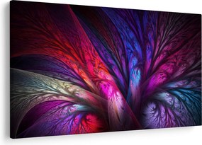 Tabloul abstract cu copacul (90x60 cm)
